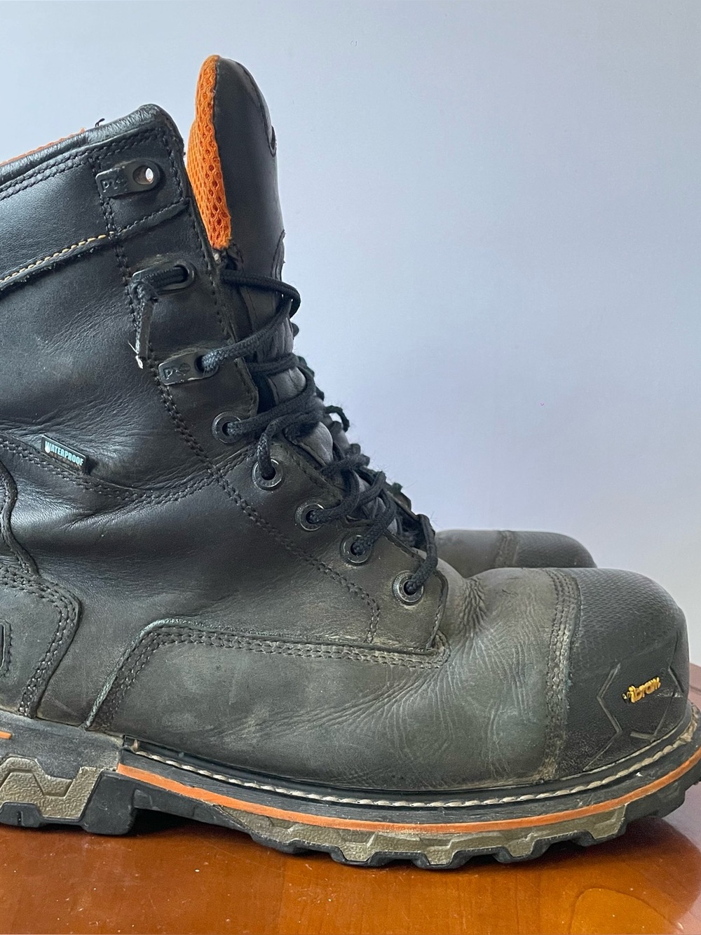 Timberland PRO Men’s Boondock 8-inch waterproof Work Boots | US 12